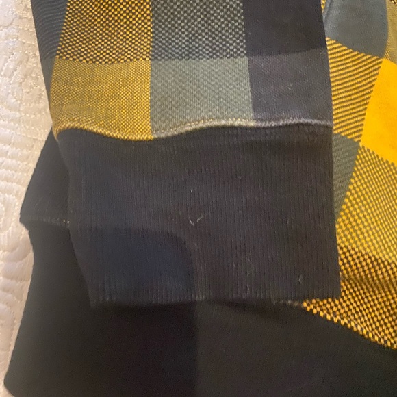 Vintage y2k men’s Lululemon scuba hoodie plaid - Picture 3 of 10